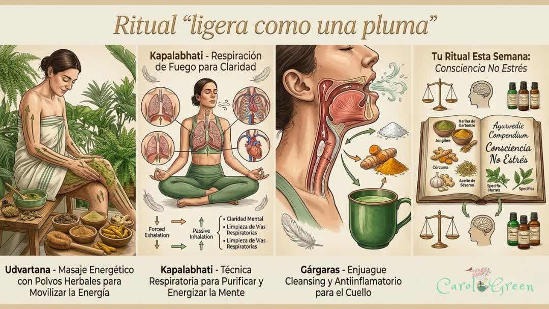 Ritual " ligera como una pluma "