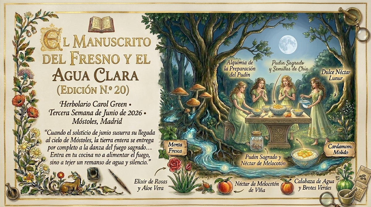 EDICIÓN N.º 20:📖 EL MANUSCRITO DEL FRESNO Y EL AGUA CLARA💧