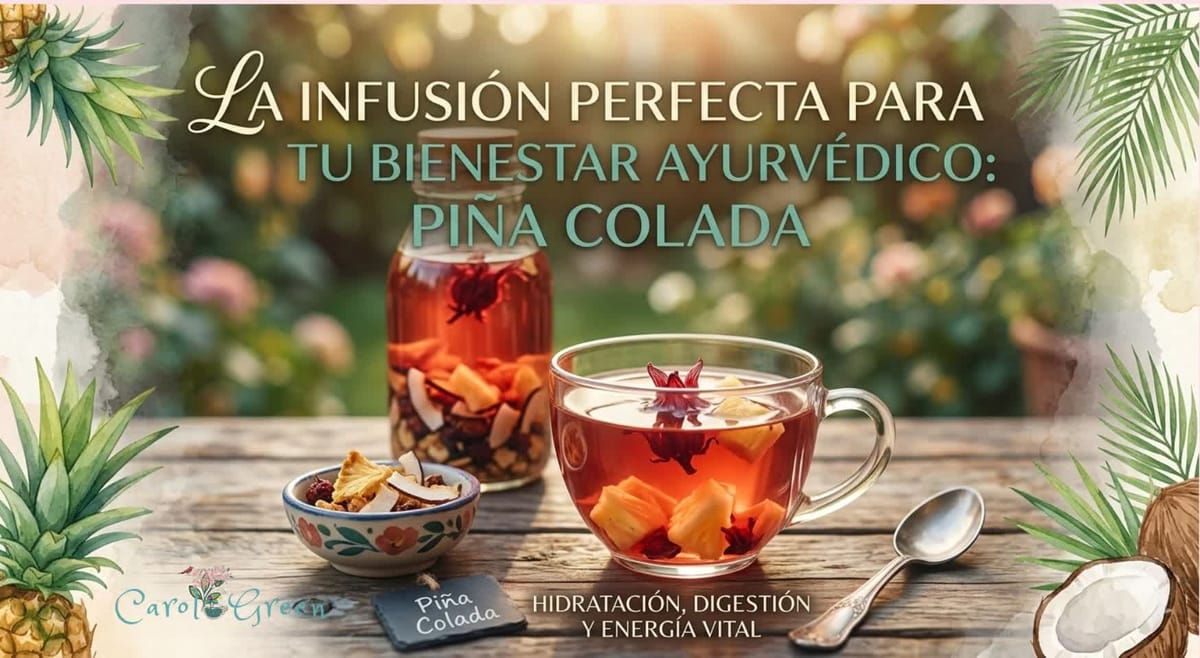 El Secreto Ayurvédico Detrás Infusión Favorita" Piña Colada" para el Alma.