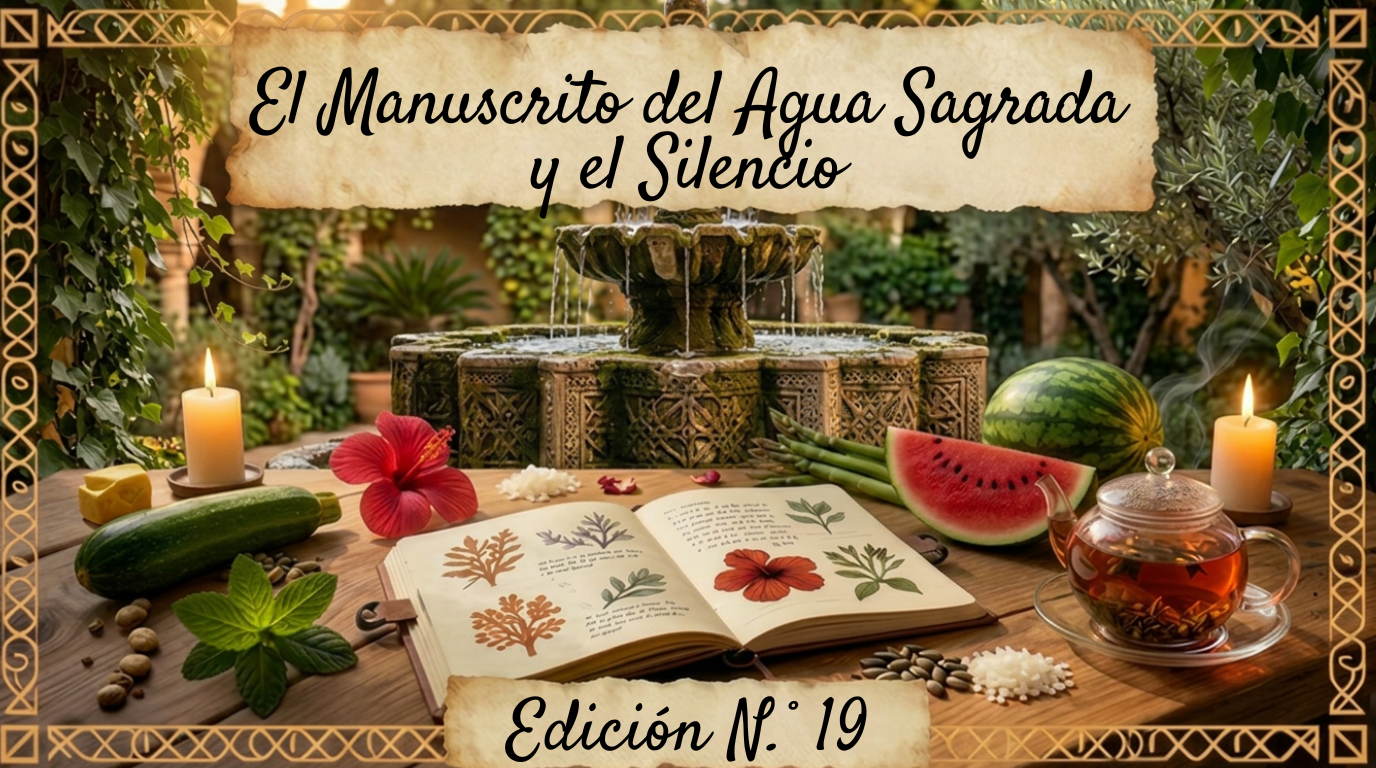 Edición N.º 19 El manuscrito del agua sagrada y el silencio.