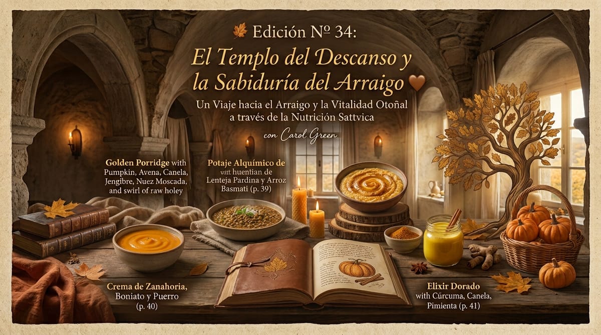 🍂 Edición N⁰ 34: El Templo del descanso y la Sabiduría del Arraigo 🤎
