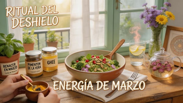 Edición Nº 6:🪻Marzo sin harinas: El secreto para no colapsar.🍞🪷