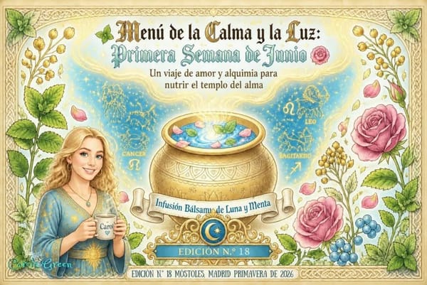 Edición N.°18🌿 Menú de la Calma y la Luz🌸
