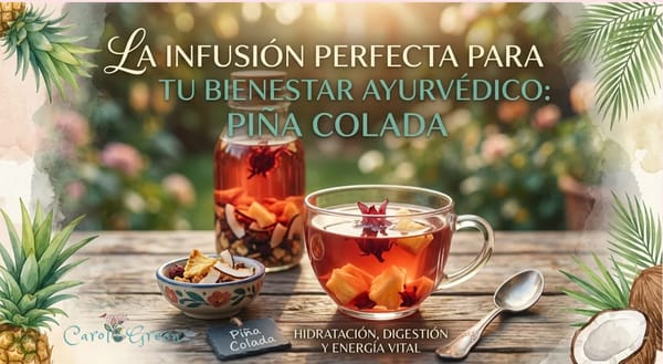El Secreto Ayurvédico Detrás Infusión Favorita" Piña Colada" para el Alma.
