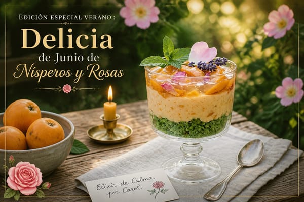 🌸Delicia de Junio de Nísperos y Rosas