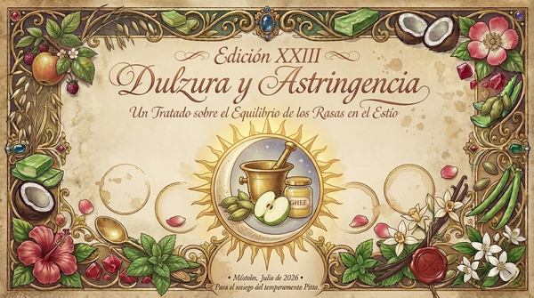 📜Edición N º23:  Dulzura y la Astringencia .