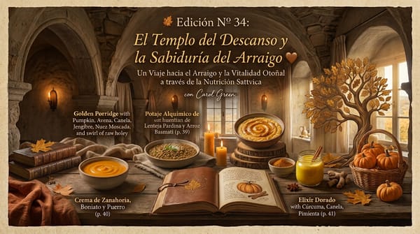 🍂 Edición N⁰ 34: El Templo del descanso y la Sabiduría del Arraigo 🤎