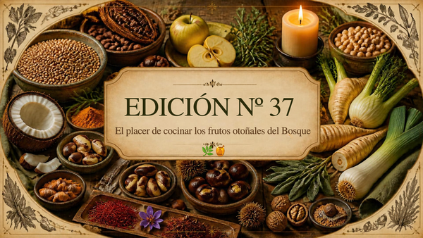 Edición N⁰ 37 : El placer de cocinar los frutos otoñales del Bosque 🌿🕯️